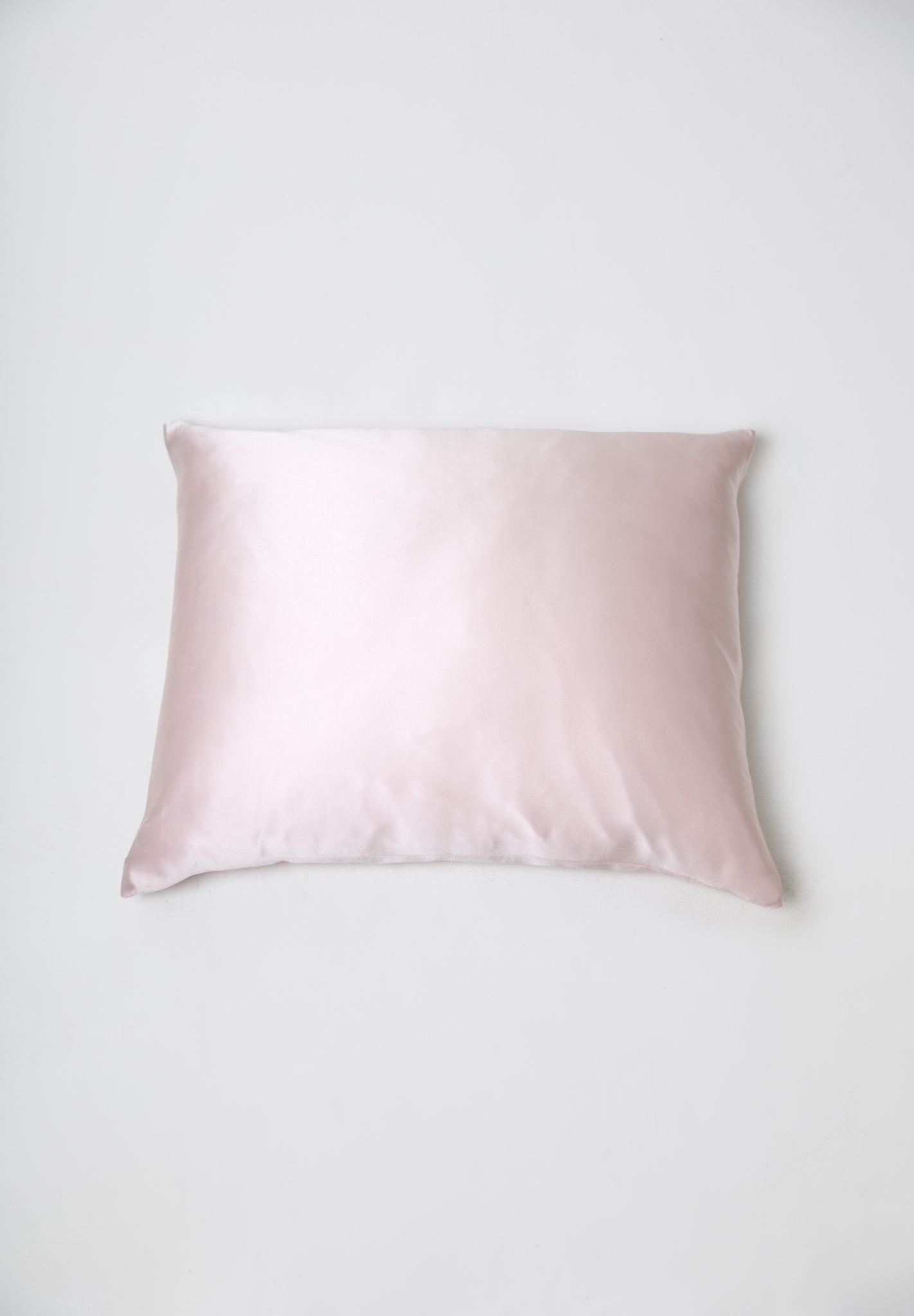 Pink Silk Pillow Case